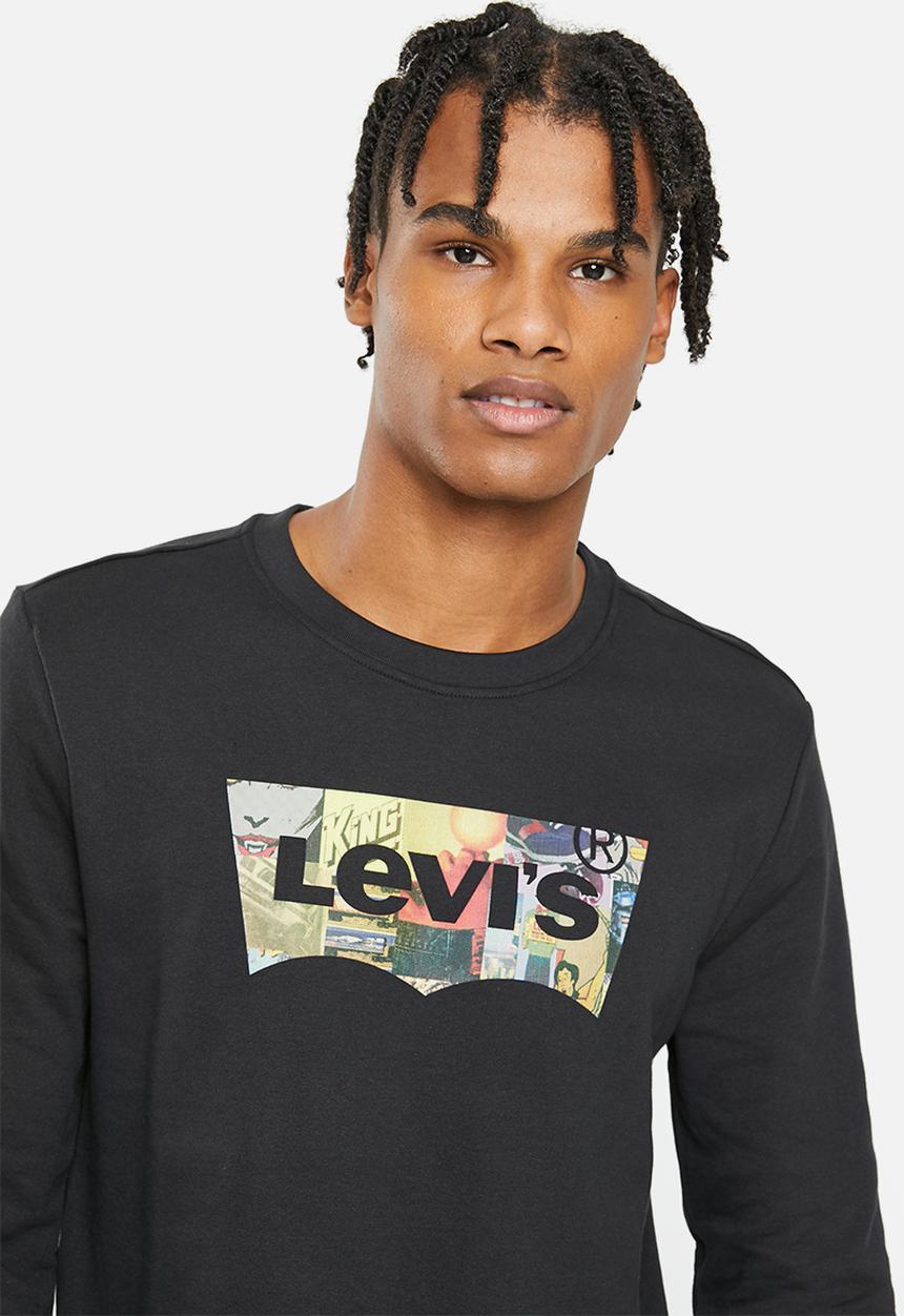 Levi’s® - vintage photo batwing sweat - black beauty