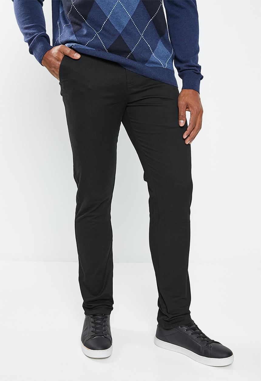 Pringle of Scotland - Tailored/slim fit pant - black