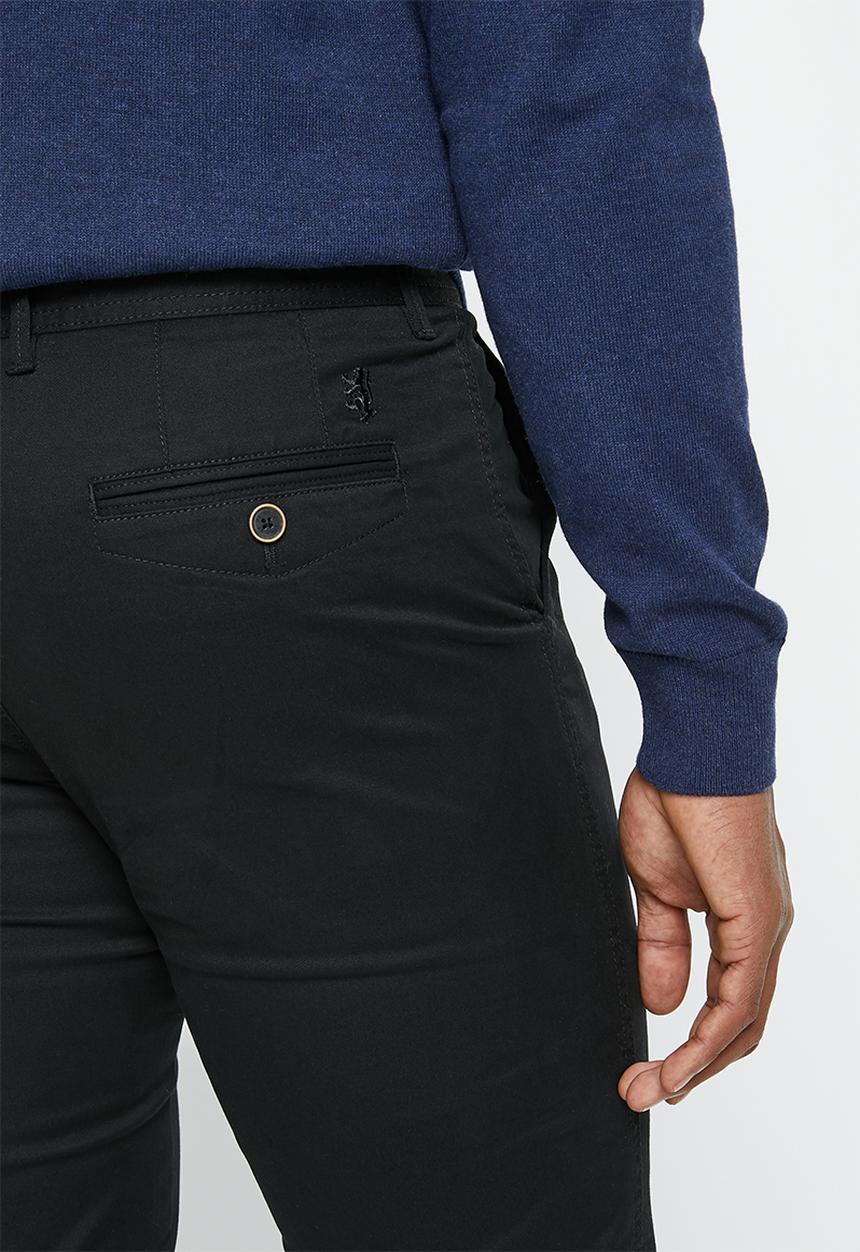 Pringle of Scotland - Tailored/slim fit pant - black