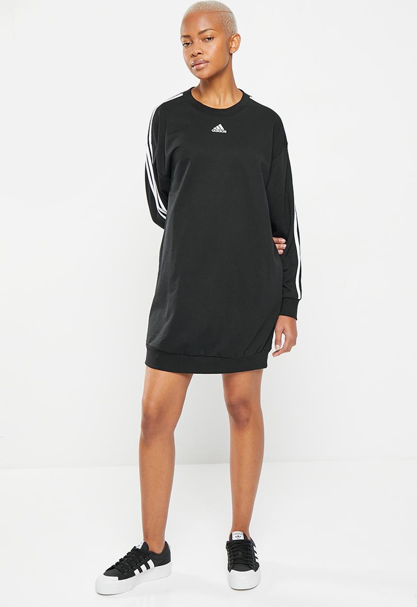 adidas Performance - W 3s ft long sweat - black & white