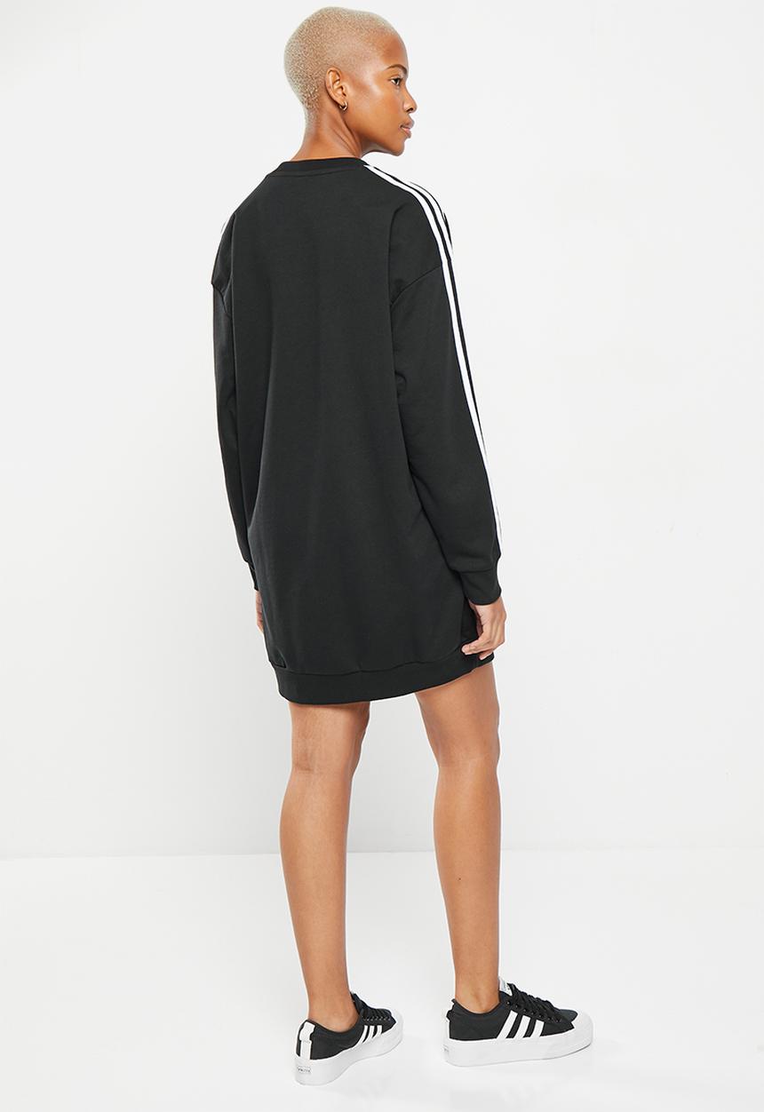 adidas Performance - W 3s ft long sweat - black & white