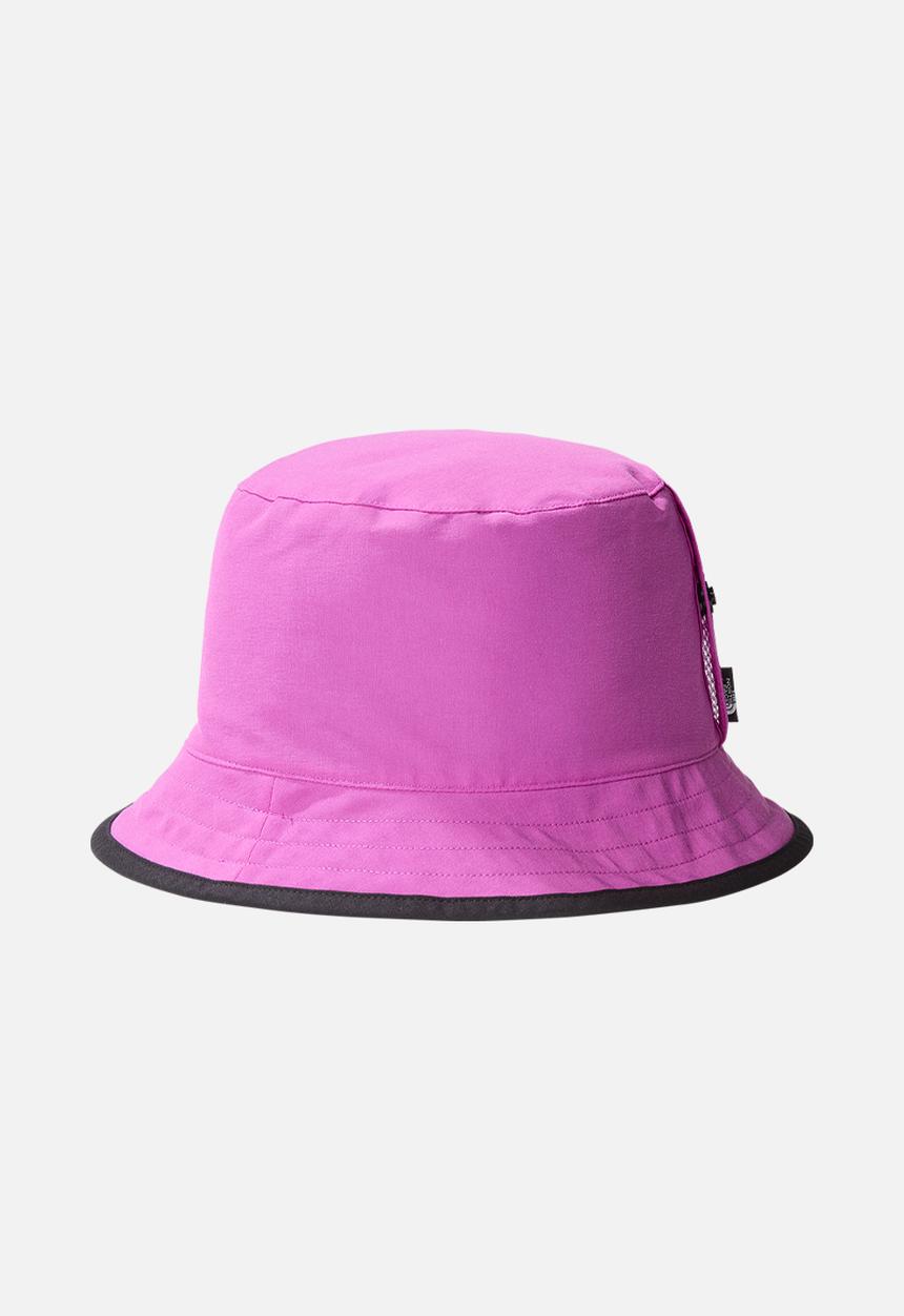 The North Face - Class v reversible bucket hat - purple cactus flower-tnf black
