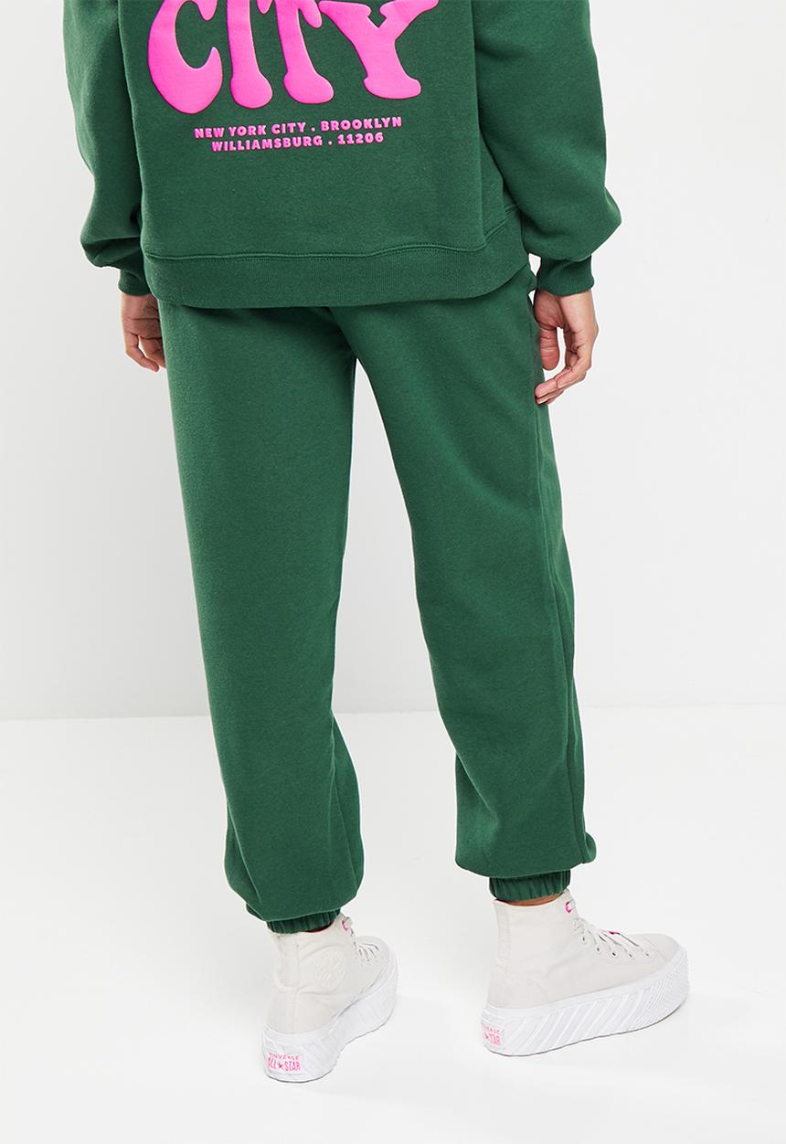 Supré  - 90S Jogger track pant - amazon green