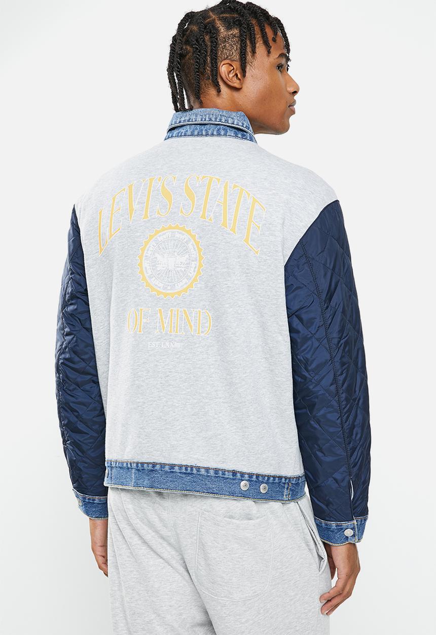 Levi’s® - Vntg rev varsity trucker z7781 - medium blue & grey