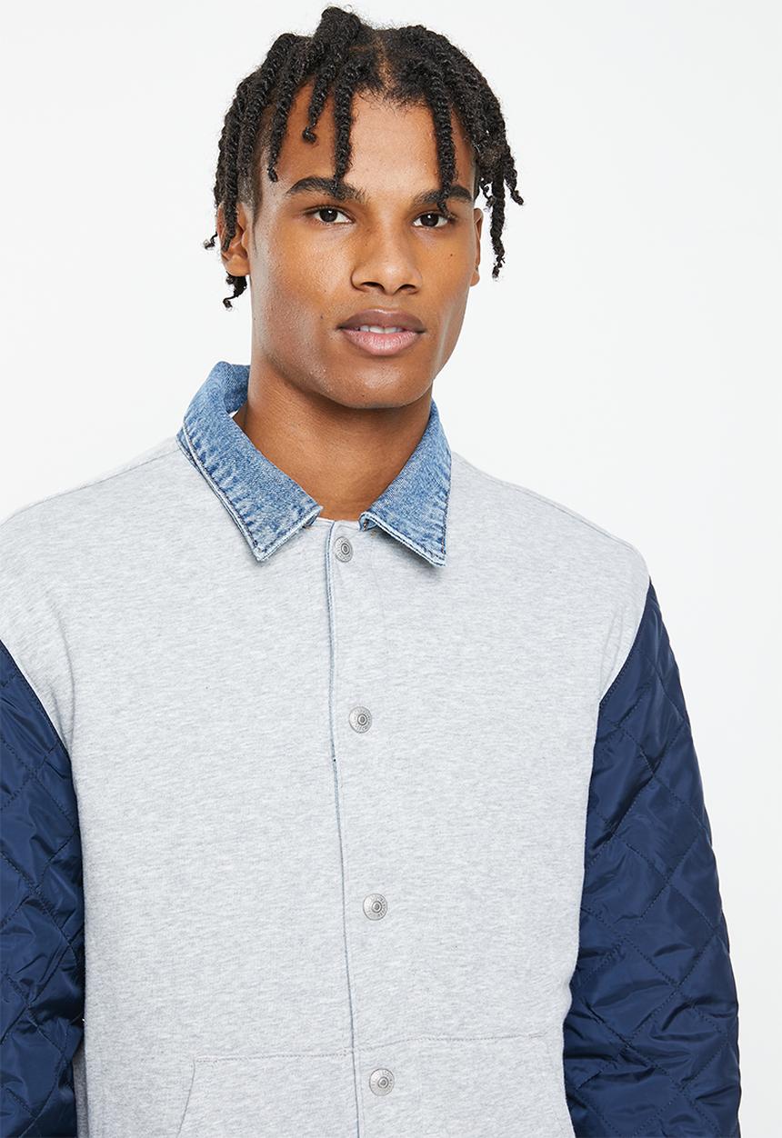 Levi’s® - Vntg rev varsity trucker z7781 - medium blue & grey