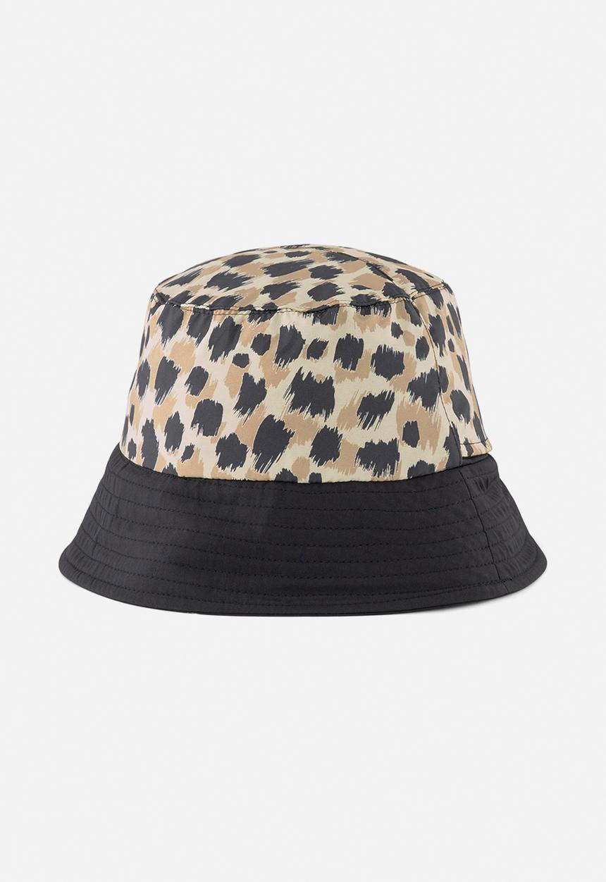 PUMA - Prime dt bucket hat - puma black-granola-aop