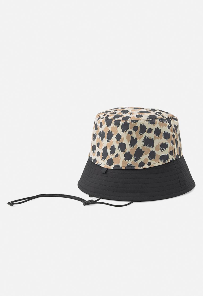 PUMA - Prime dt bucket hat - puma black-granola-aop