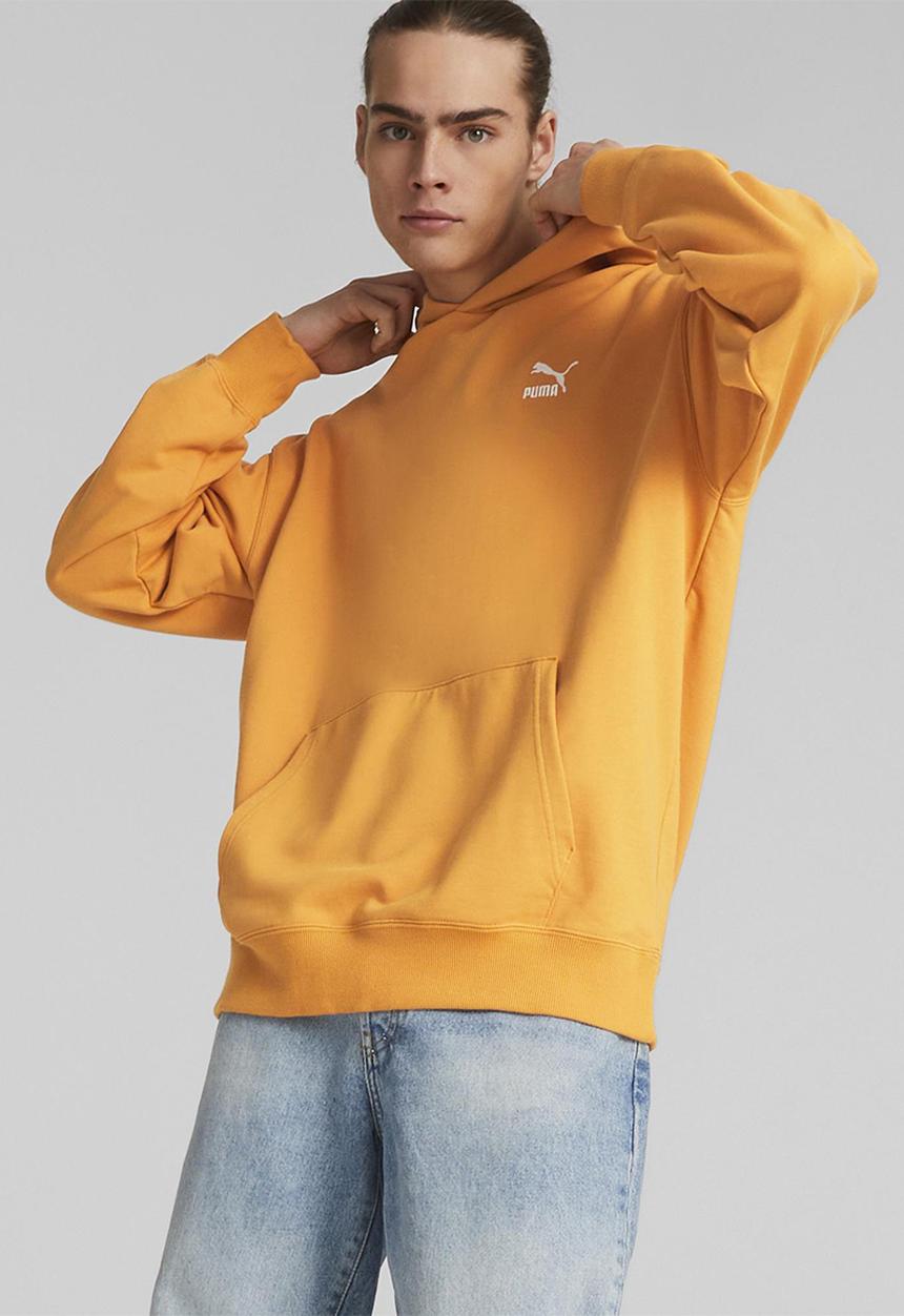 PUMA - Classics relaxed hoodie tr - desert clay