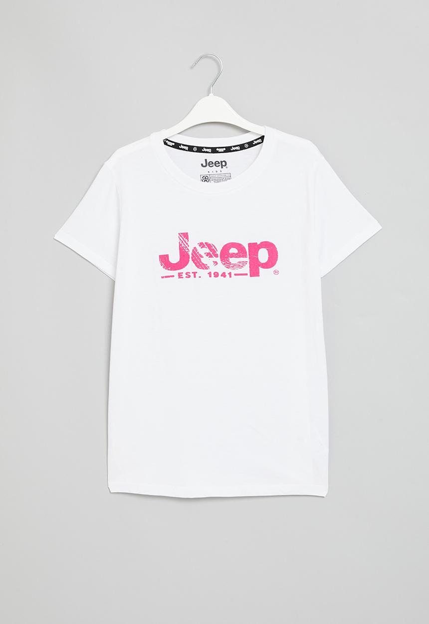 JEEP - Jeep logo t-shirt - white