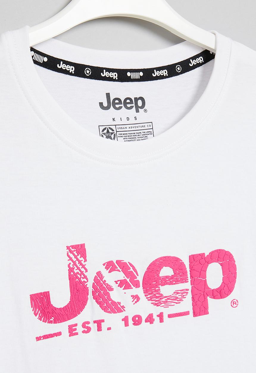 JEEP - Jeep logo t-shirt - white