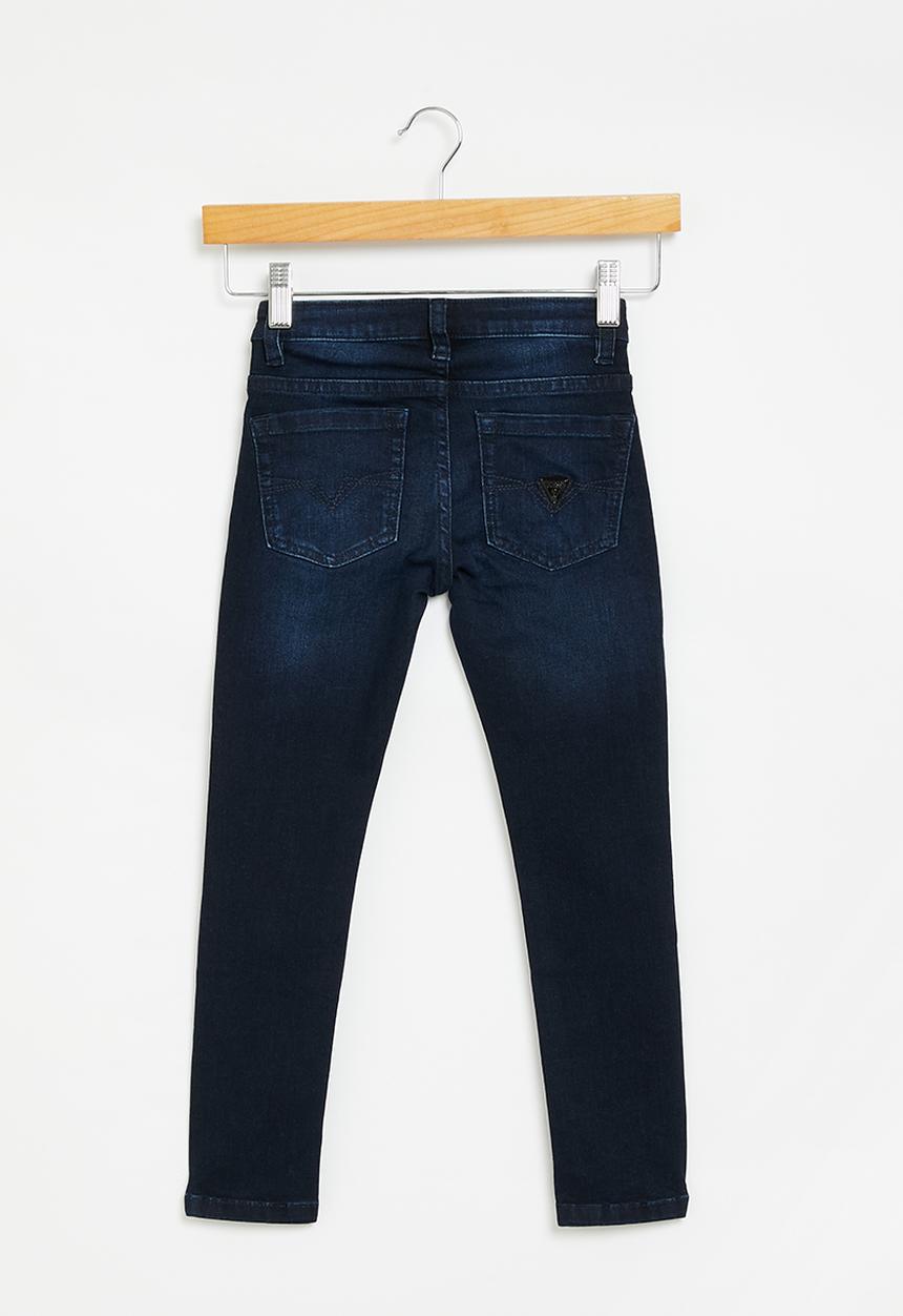 GUESS - Denim skinny pants - blue black zircon wash 
