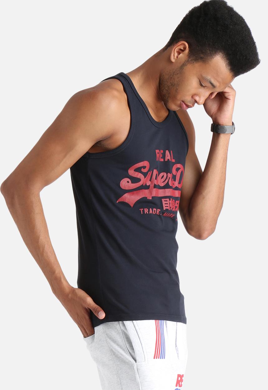 Superdry. - Vintage Logo Entry Vest