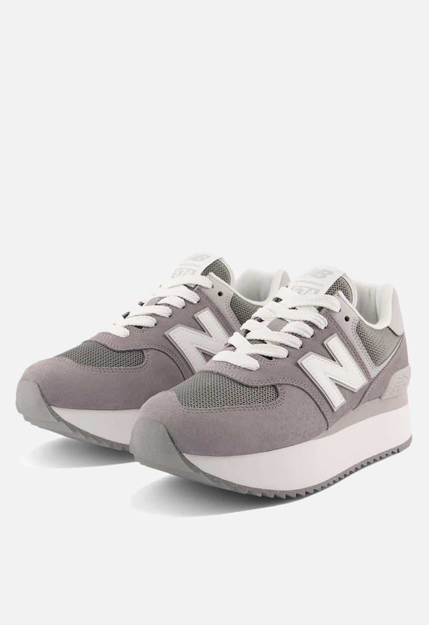 New Balance  - 574+ runners arent normal - shadow grey