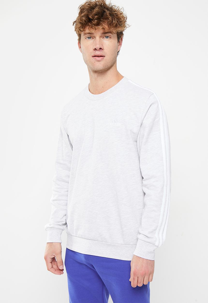 adidas Performance - M 3s fl brs swt - grey & white 