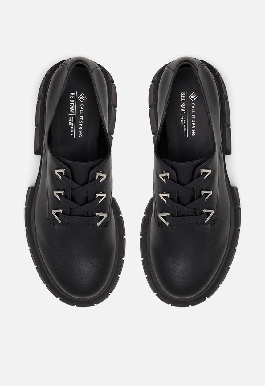 Call It Spring - Shae brogue - black