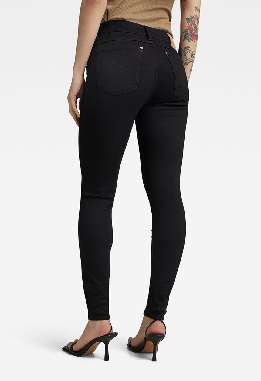 G-STAR - Lhana Skinny Jeans Wmn - Pitch Black