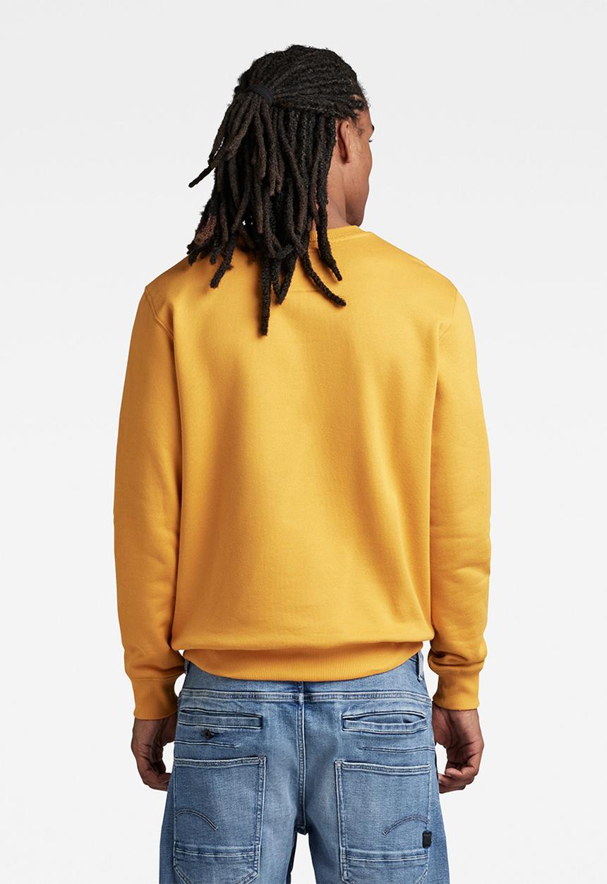 G-STAR - Photographer r sweater - dull yellow