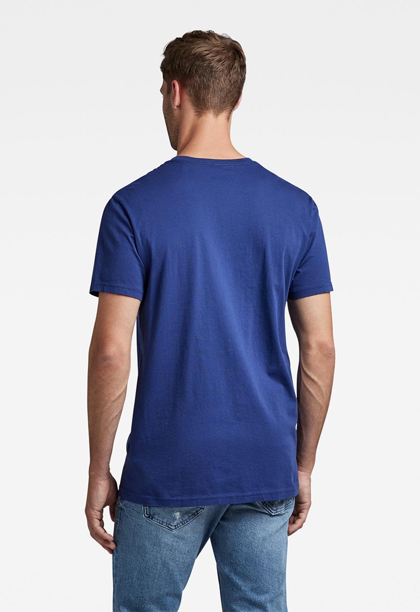 G-STAR - Originals r t-shirt - ballpen blue