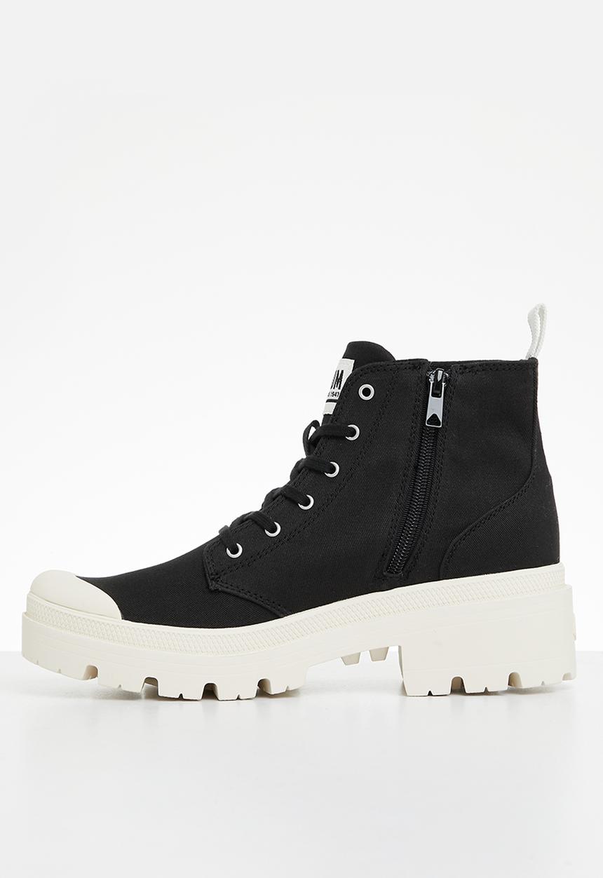 Palladium - Pallabase twill - black/marshmallow