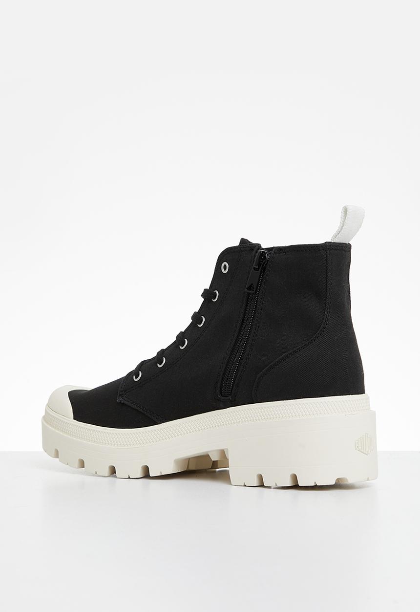 Palladium - Pallabase twill - black/marshmallow