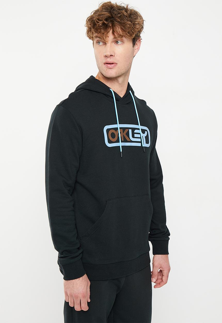 Oakley - Locked in b1b po hoodie - black & blue