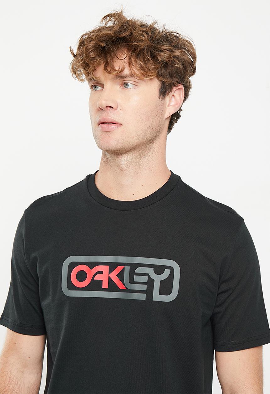 Oakley - Locked in b1b tee - black & grey