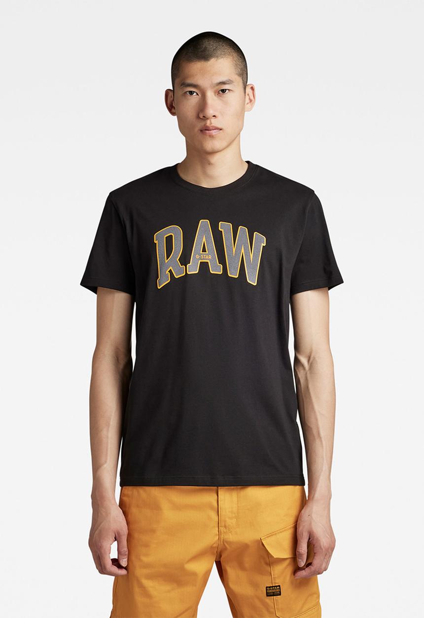 G-STAR - Raw university r t-shirt - dk black