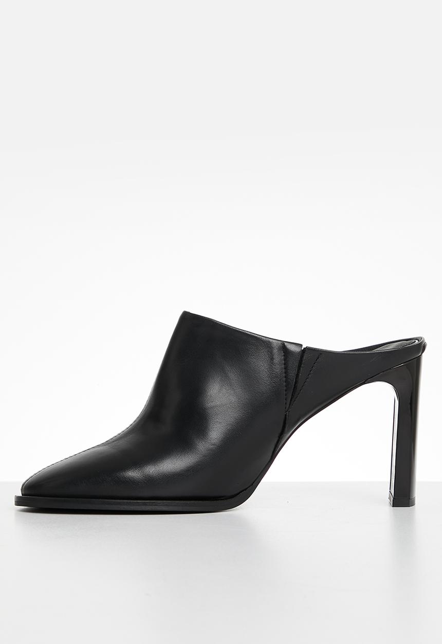 Calvin Klein - Curved stil mule 80 - ck black