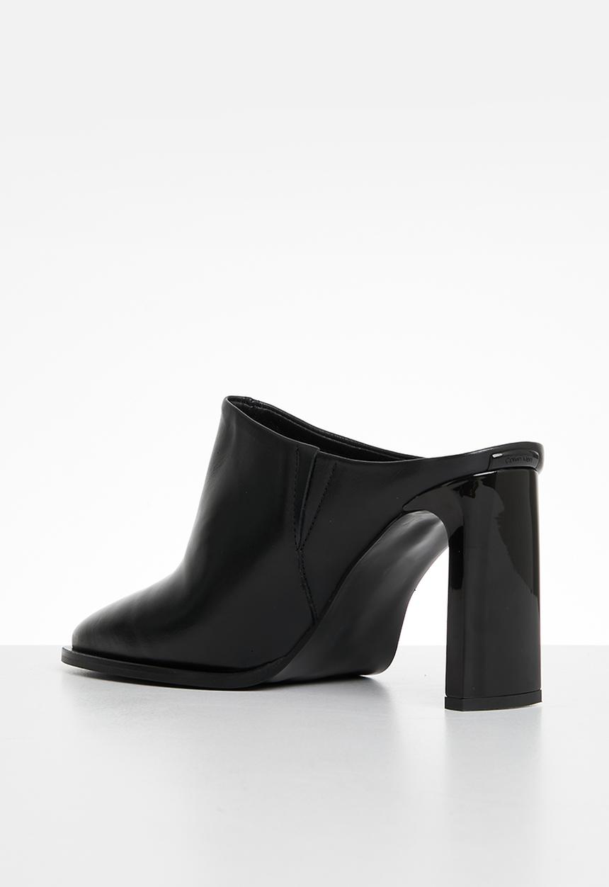 Calvin Klein - Curved stil mule 80 - ck black