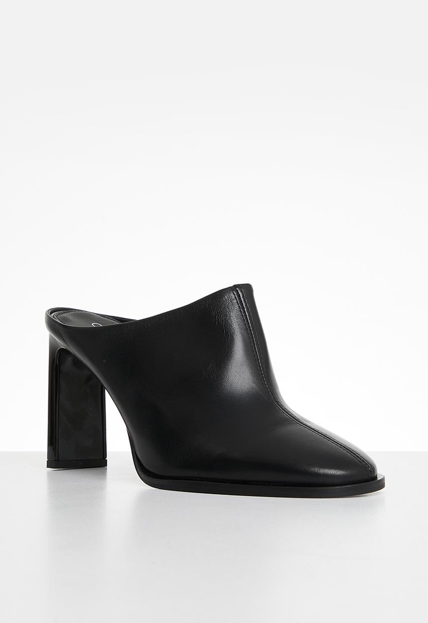 Calvin Klein - Curved stil mule 80 - ck black