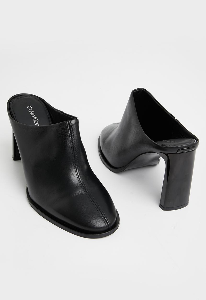 Calvin Klein - Curved stil mule 80 - ck black