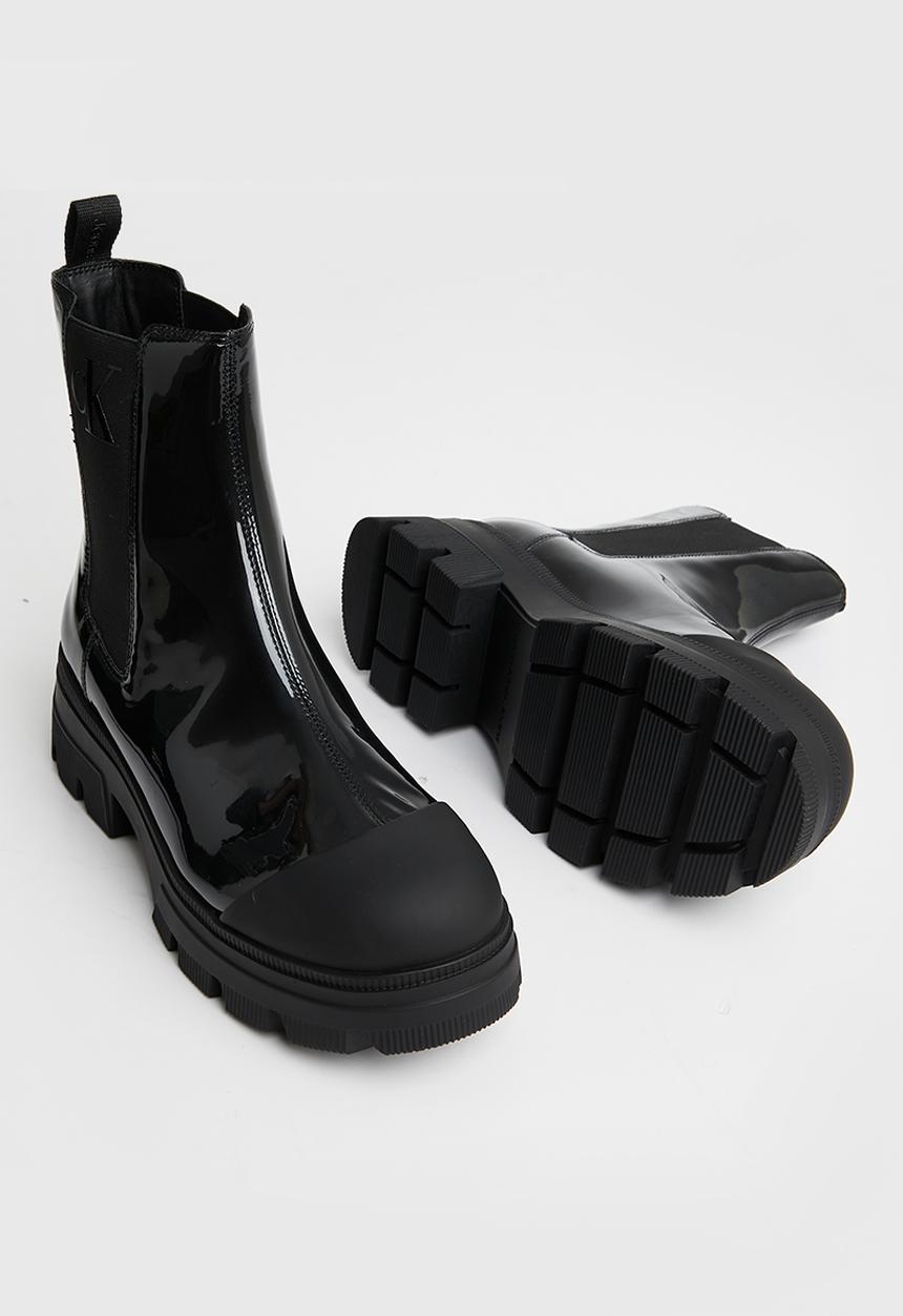 Calvin Klein - Chunky combat chelsea boot - black