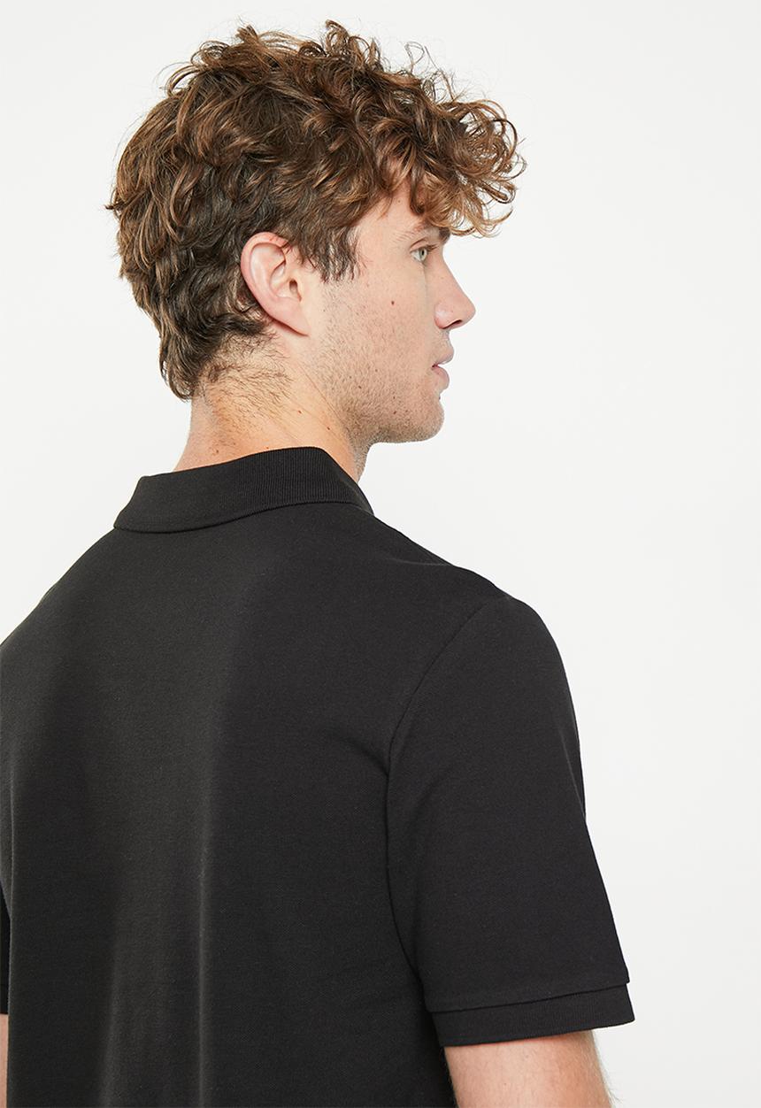 The North Face - Polo piquet - eu - tnf black (jk3)