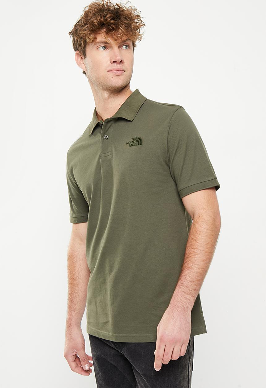 The North Face - Polo piquet - eu - new taupe green (21l)