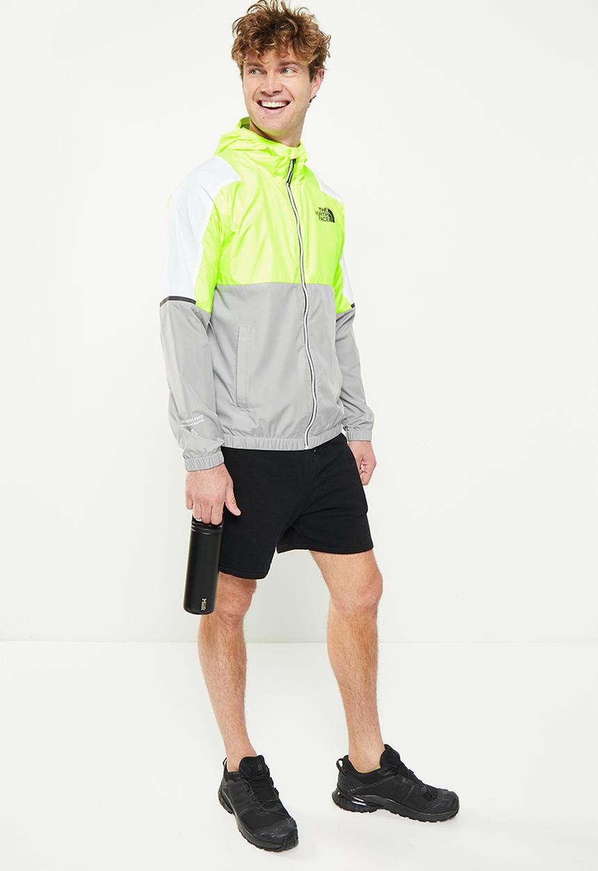 The North Face - Ma wind full zip - meld grey-led yellow-tnf white