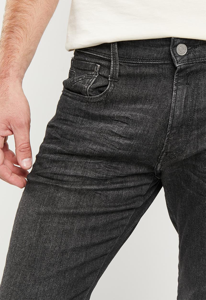 Replay - Pantalone slim tapered - dark grey