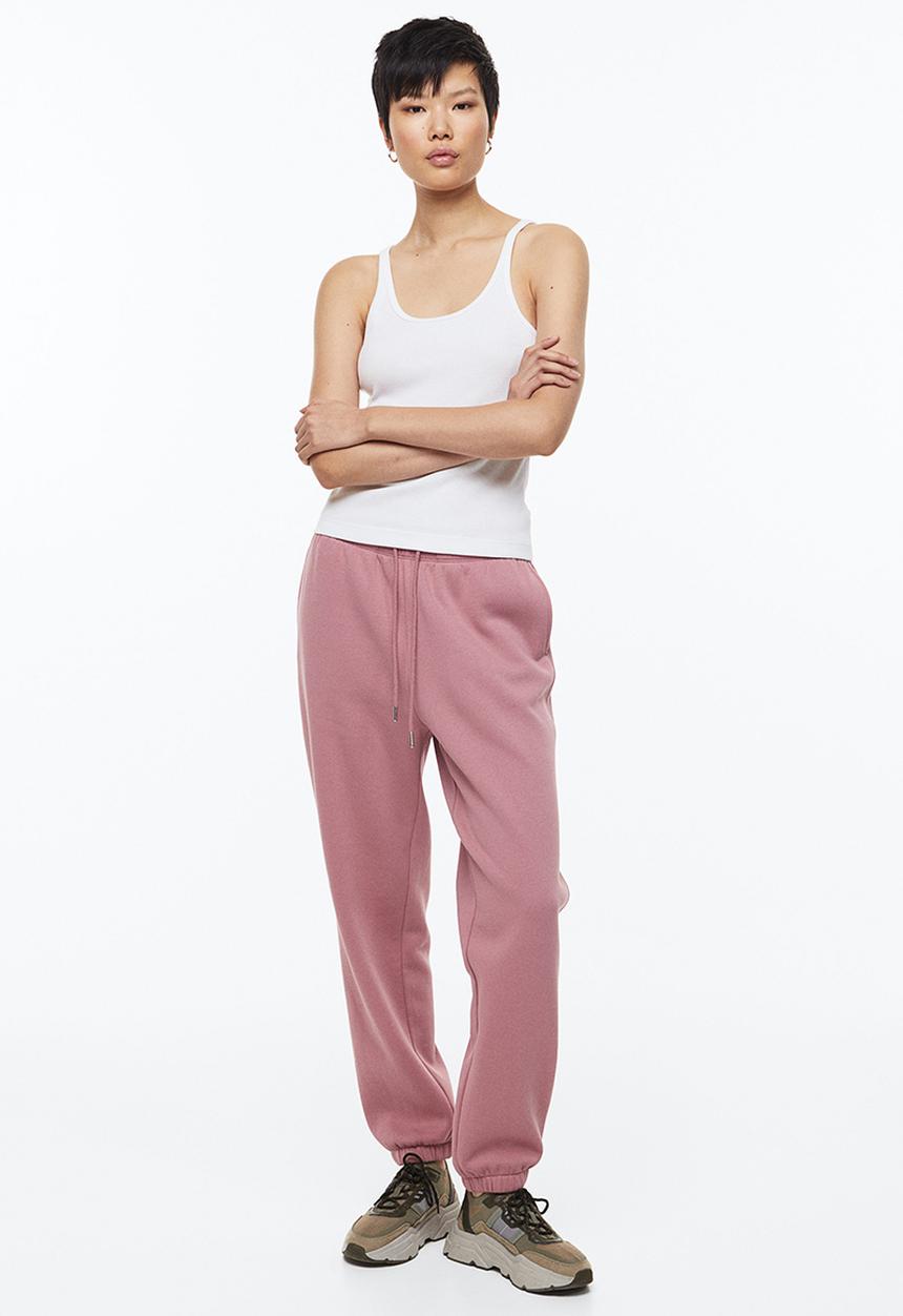 H&M - Cotton-blend sweatpants - pink