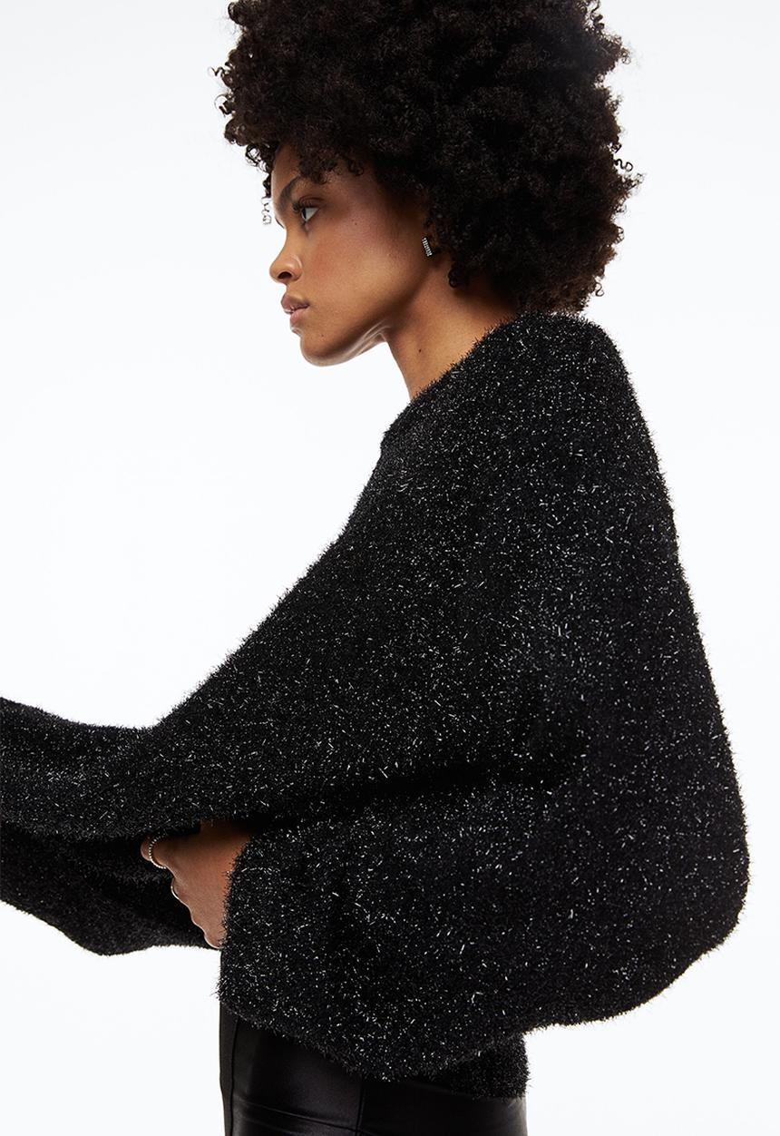 H&M - Glittery dress - black/glittery