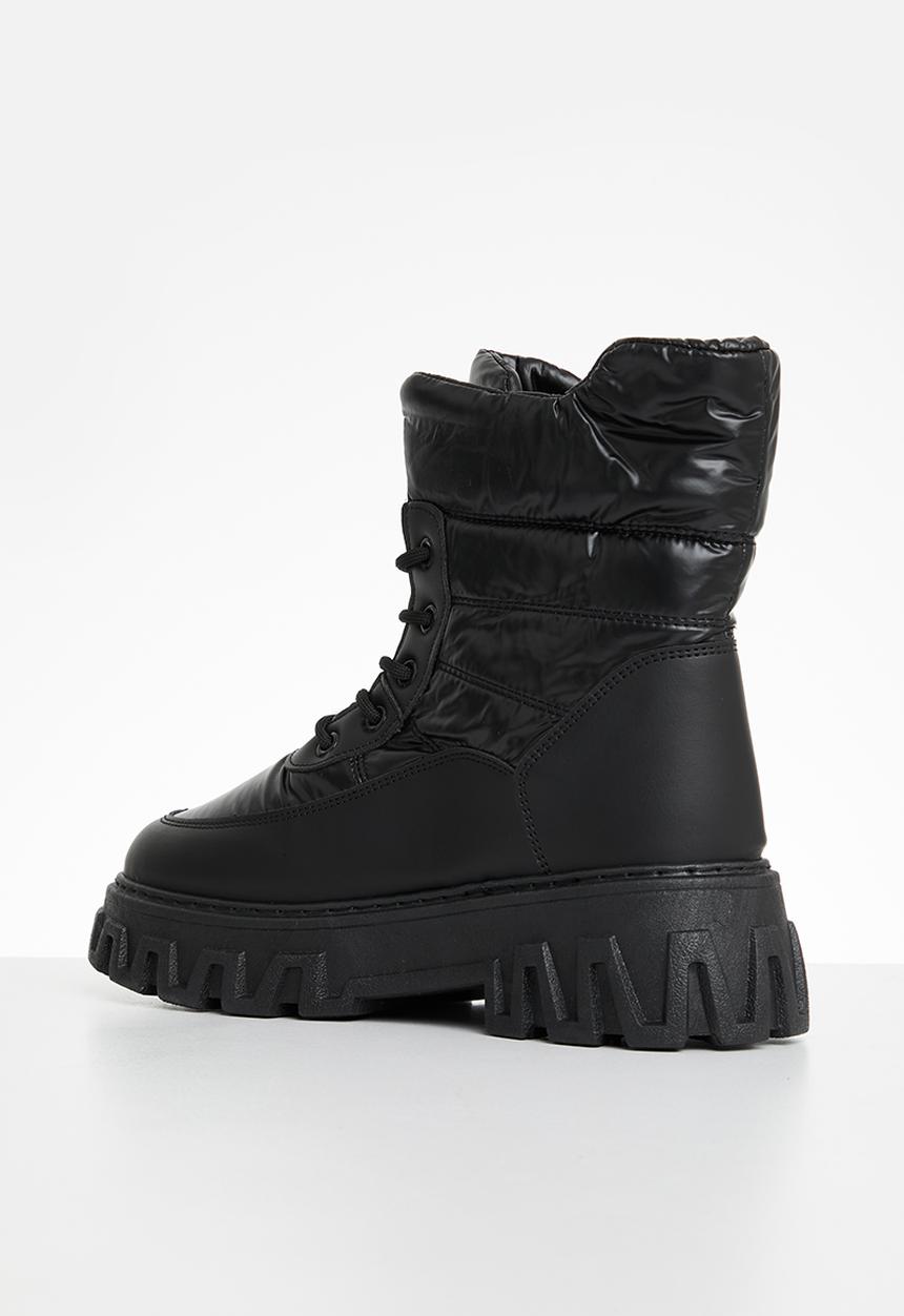 Superbalist - Willow chunky boot - black