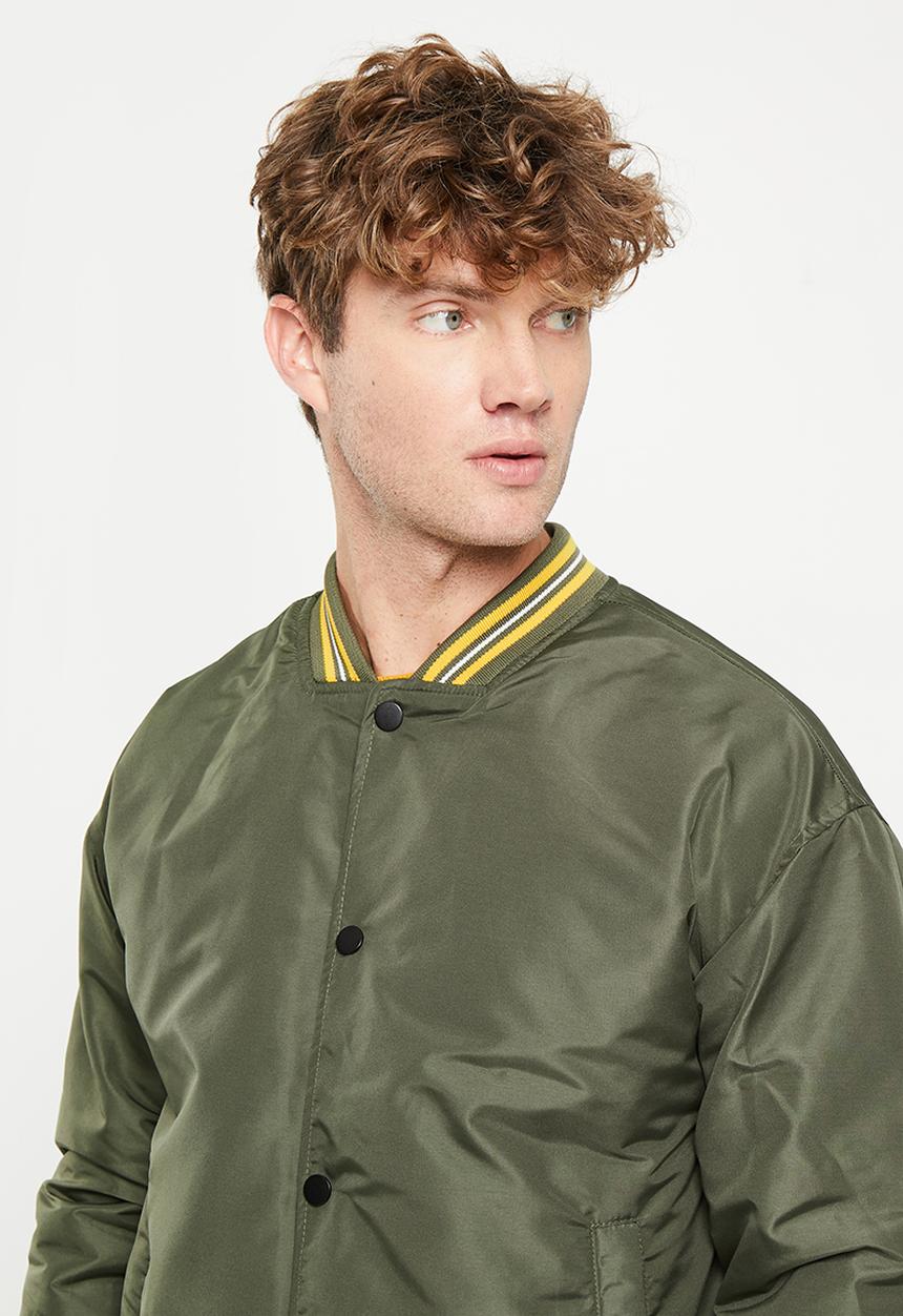 Trendyol - Baseball jacket - khaki