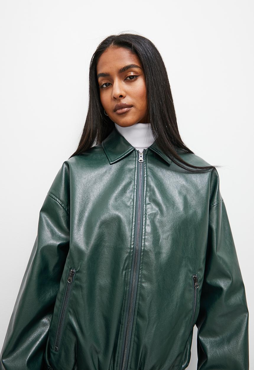 Superbalist - Pu bomber - deep green