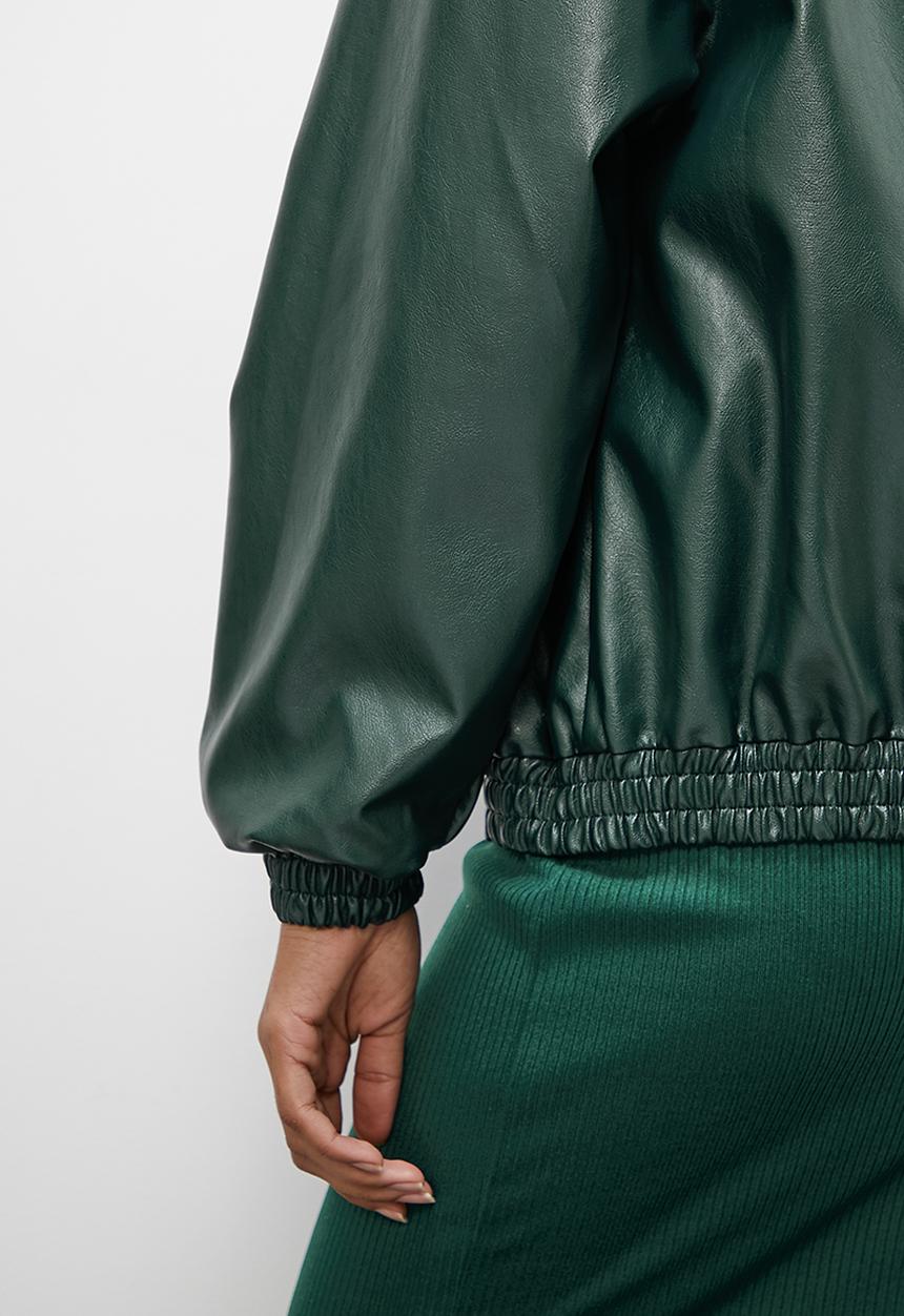 Superbalist - Pu bomber - deep green