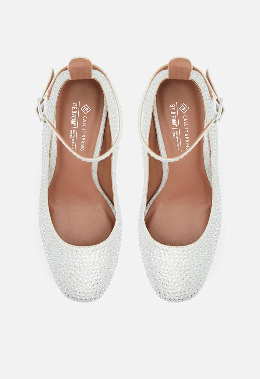 Call It Spring - Kamilia Platform Heel - Silver