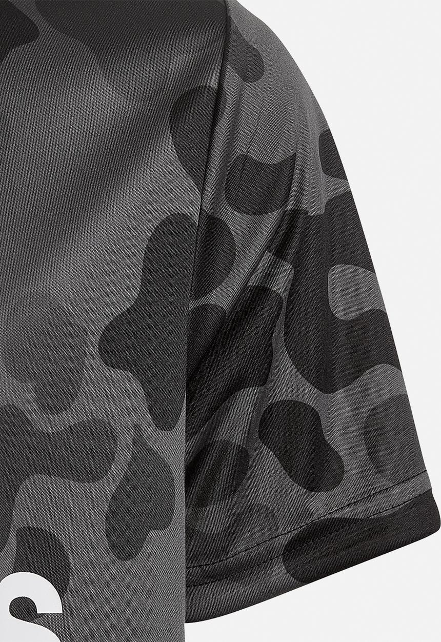 adidas Performance - B camo tee d2m - black