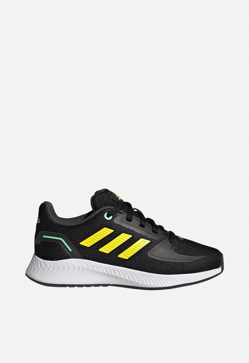 adidas Performance - Runfalcon 2.0 k - core black/beam yellow/beam green