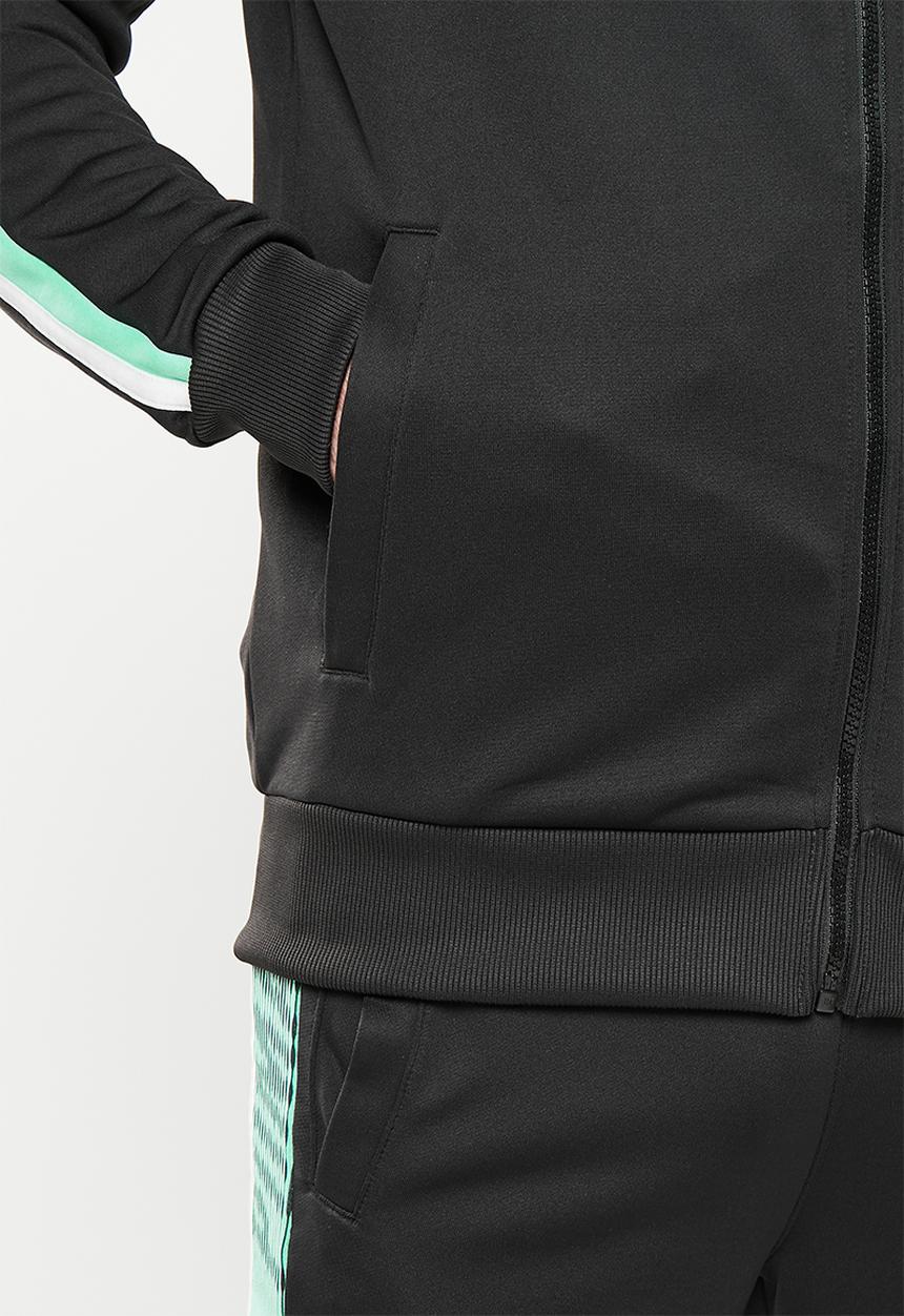 PUMA - T7 sport track jacket pt - puma black-mint