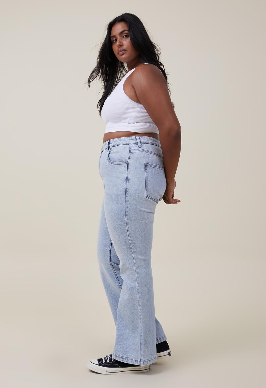 Cotton On - Original flare jean - palm blue