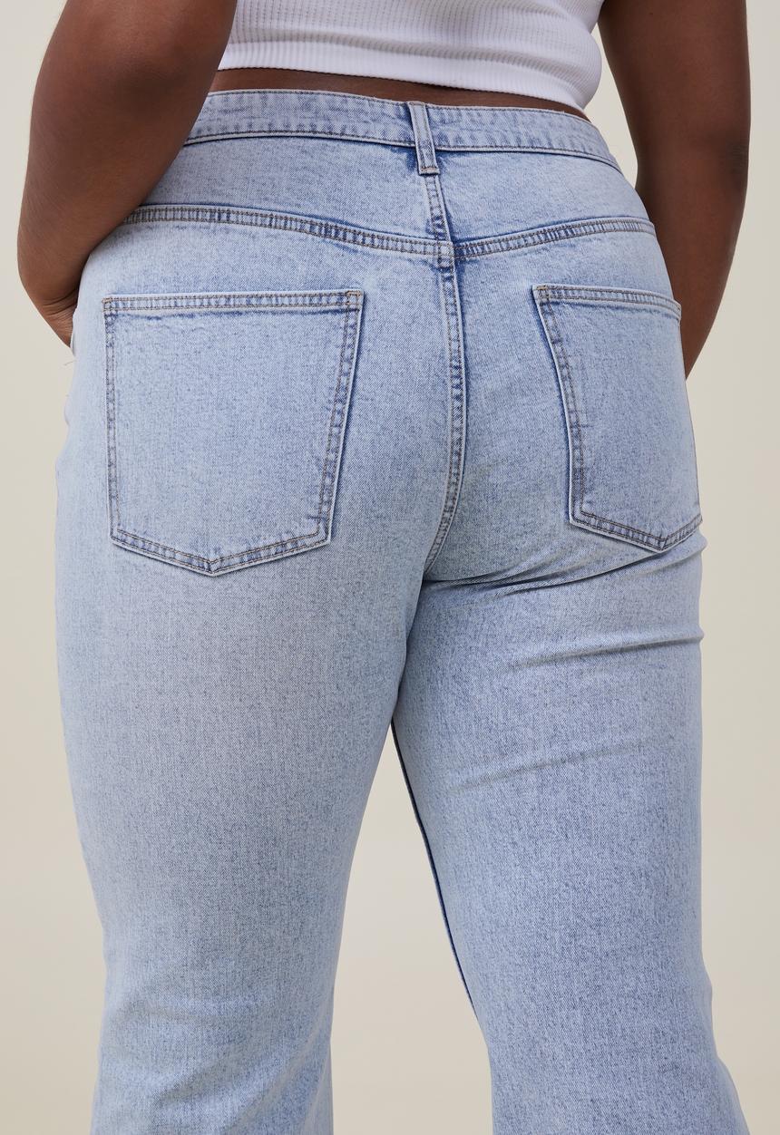 Cotton On - Original flare jean - palm blue