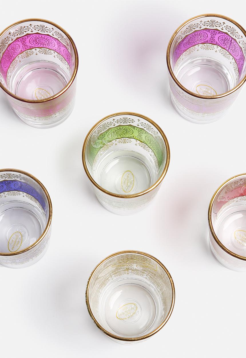 Love Home - Paisley Moroccan Glass Set