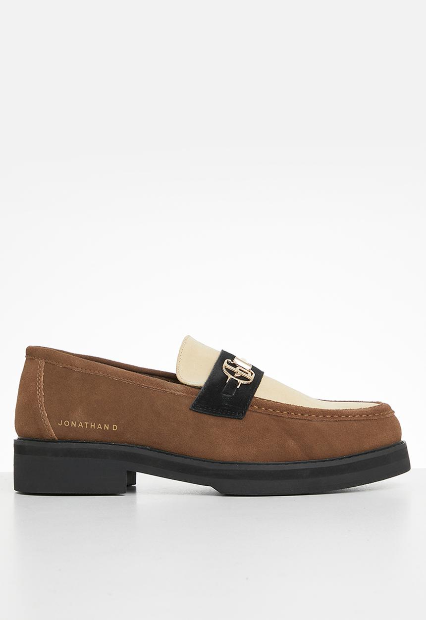 Jonathan D - J winston genuine suede loafer - gravy